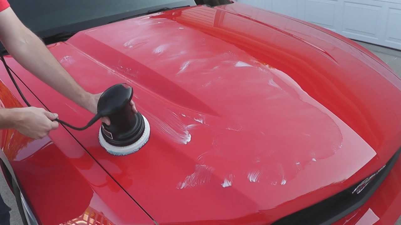 Tips What and How to wax your car at home (with hand, buffer)