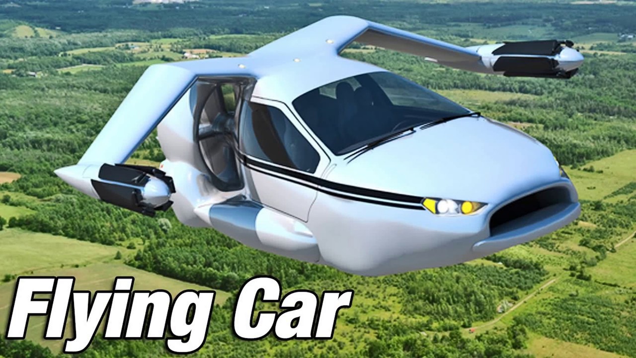 A Man with a Flying Car