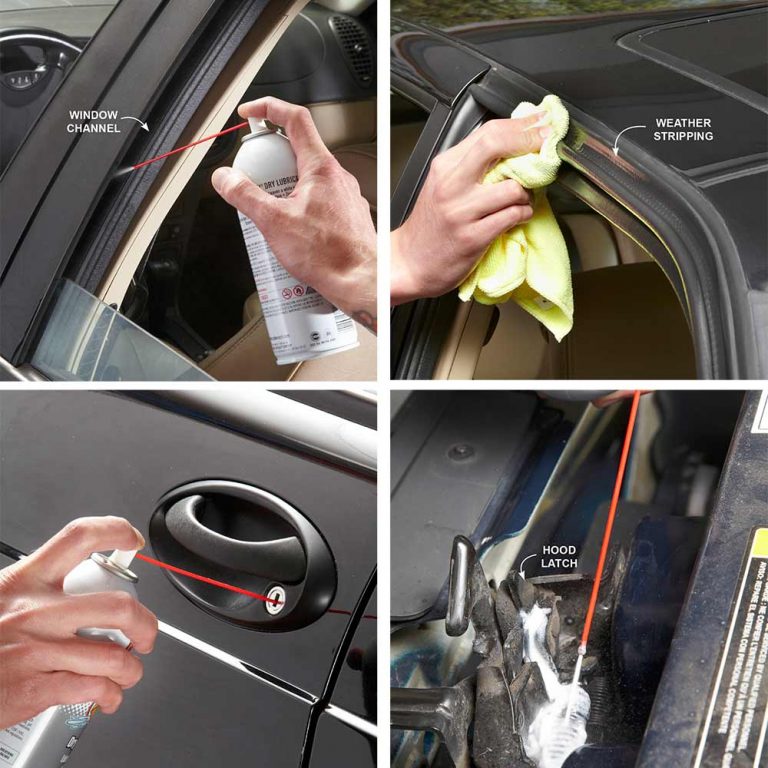 Good Lubricants for Car Window Tracks