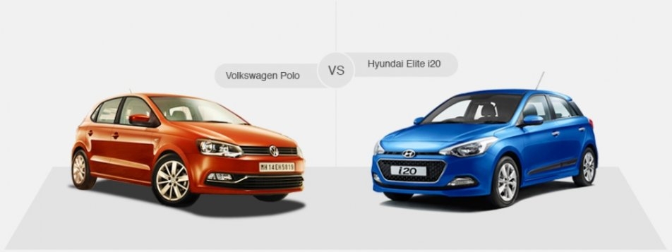 Compare Volkswagen Polo vs Hyundai i20