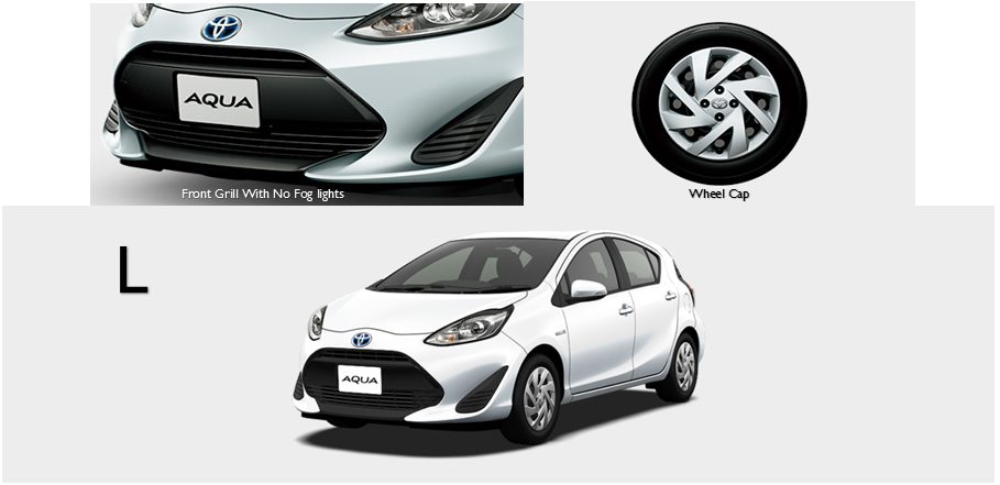 Toyota Aqua Specifications Variants Packages