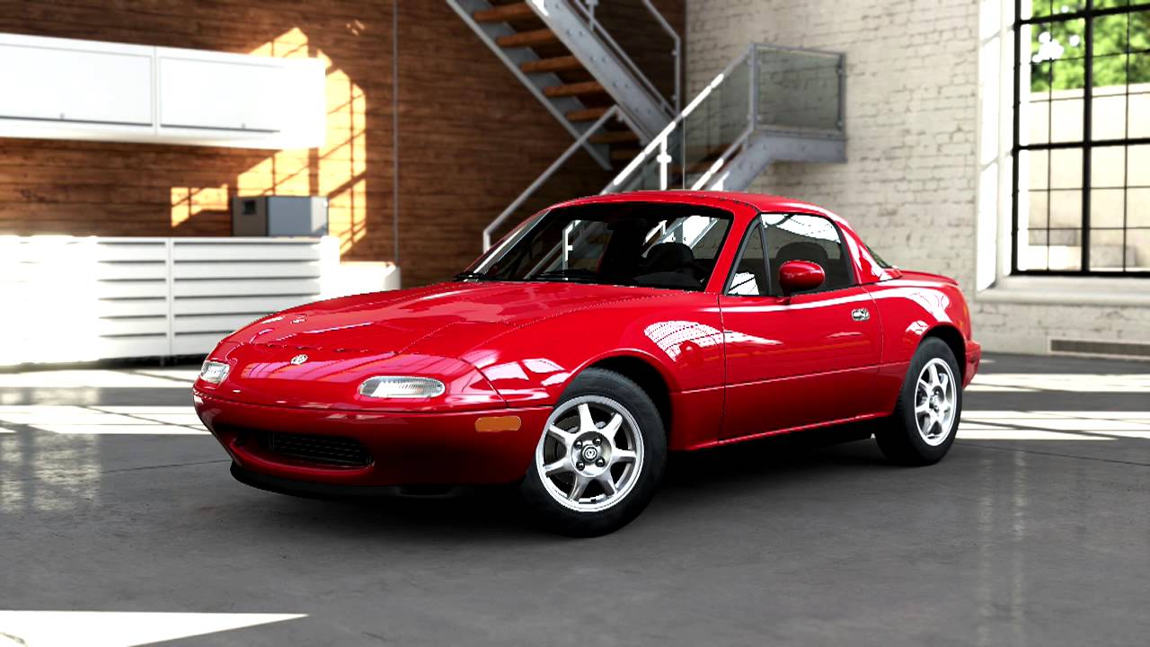 Mazda Mx 5 Miata In Old School Convertible Cars