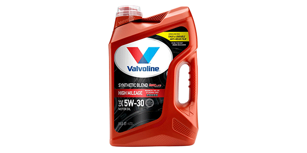 Valvoline MaxLife High Mileage Motor Oil, SAE 5W-30 5 Quart