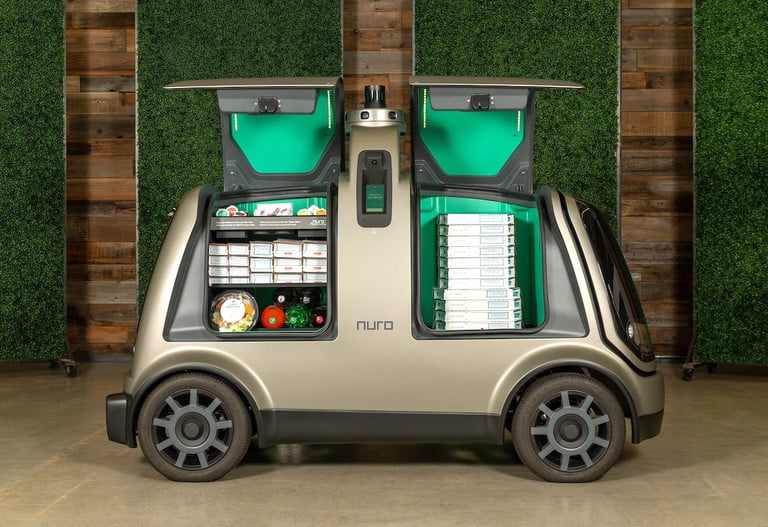 Autonomous vehicles can now delivered groceries at your door step in California