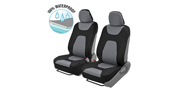Gray SeatGo Pro 3 Layer Waterproof Car Seat Covers