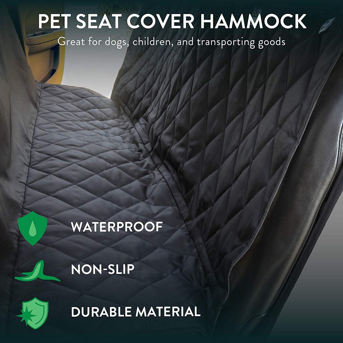Best Car Seat Covers For Pets All About Cars News Gadgets Tips - Plush Paws Waterproof Hammock Pet Seat Cover