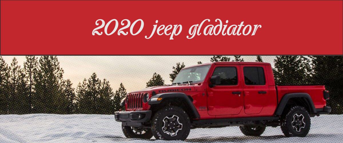 2020 Jeep Gladiator Specs
