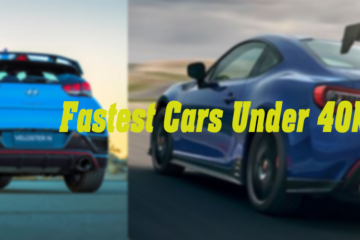 Fastest Cars Under 40k