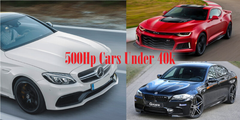 500hp cars under 40k