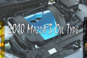 2010 Mazda 3 Oil Type