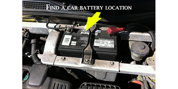 Find a car battery location
