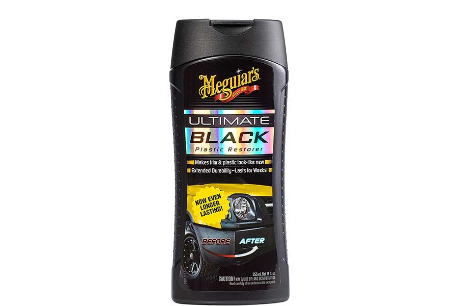 Solution Finish Black Plastic Vinyl Plastic Trim Restorer Car