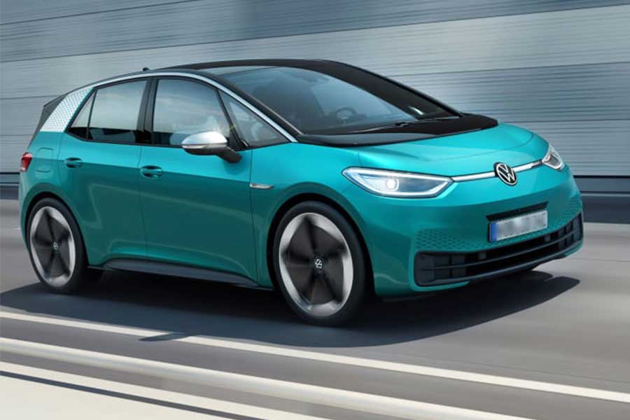 Volkswagen ID.3 Electric Car's First Road Tests Show Up