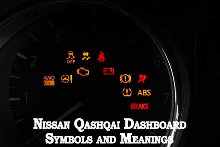 Nissan Qashqai Dashboard Symbols And Meanings