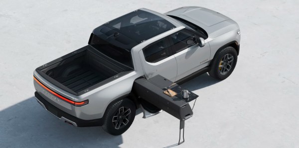 Here's How the Awesome Rivian R1T Camp Kitchen Works