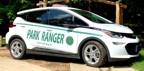 Waco park rangers get their first electric car