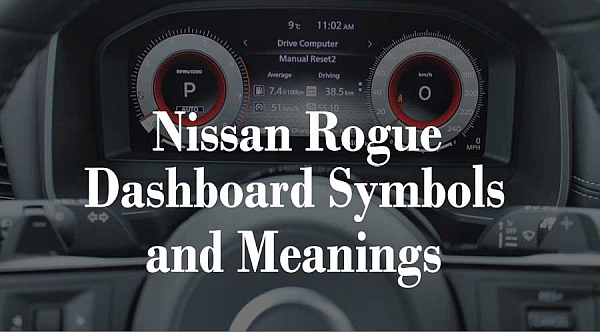 Nissan Rogue Dashboard Symbols and Meanings 1