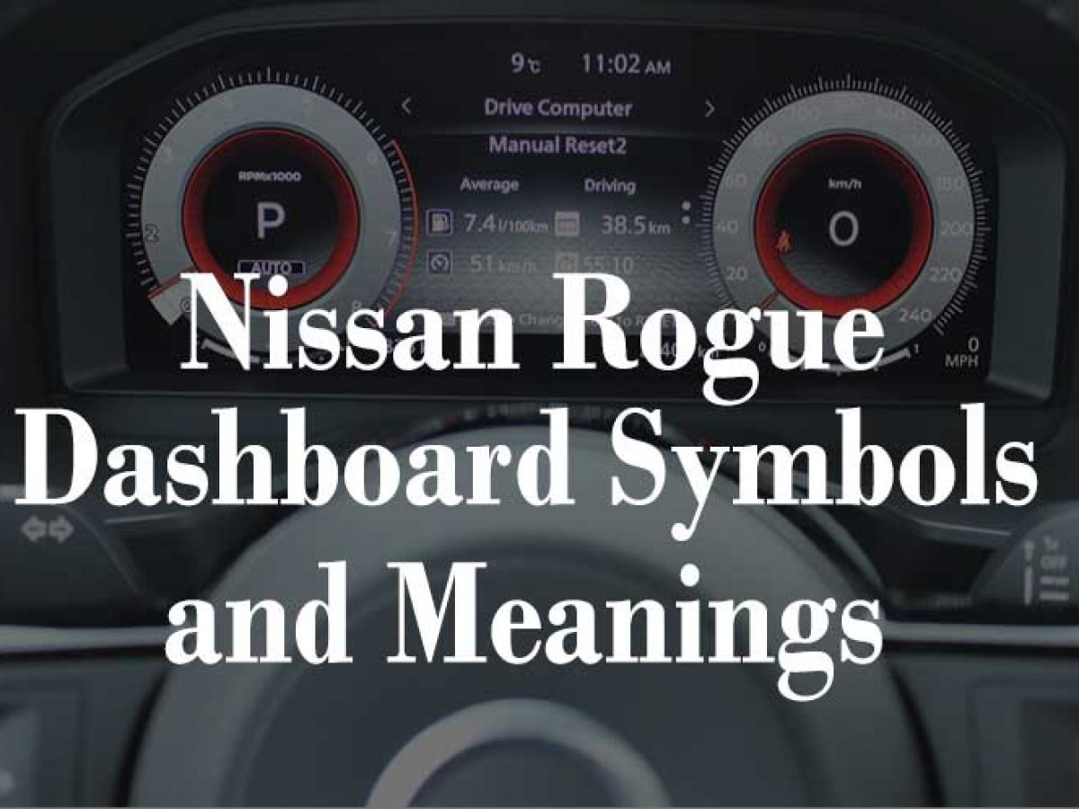 Nissan Rogue Dashboard Symbols