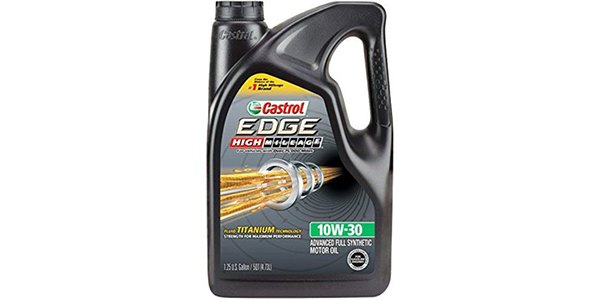 Castrol EDGE 10W-30 Advanced Titanium Full Synthetic Motor Oil - 5 qt