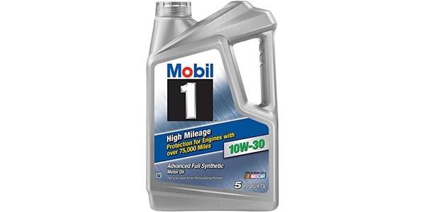 Mobil 1 High Mileage 10W-30 - 5 qt