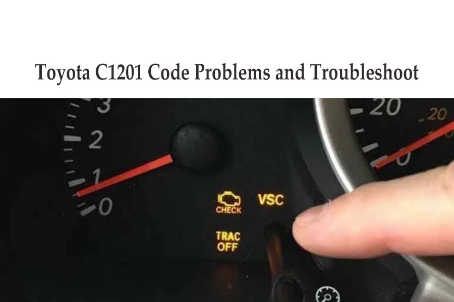 Toyota C1201 Code Problems and Troubleshoot