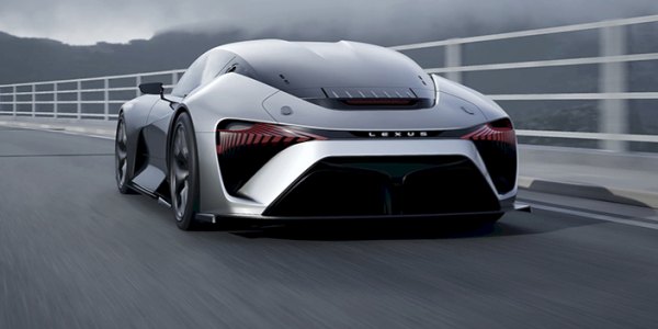 Get a Look at Lexus’s Striking New All-Electric Sports Car Concept