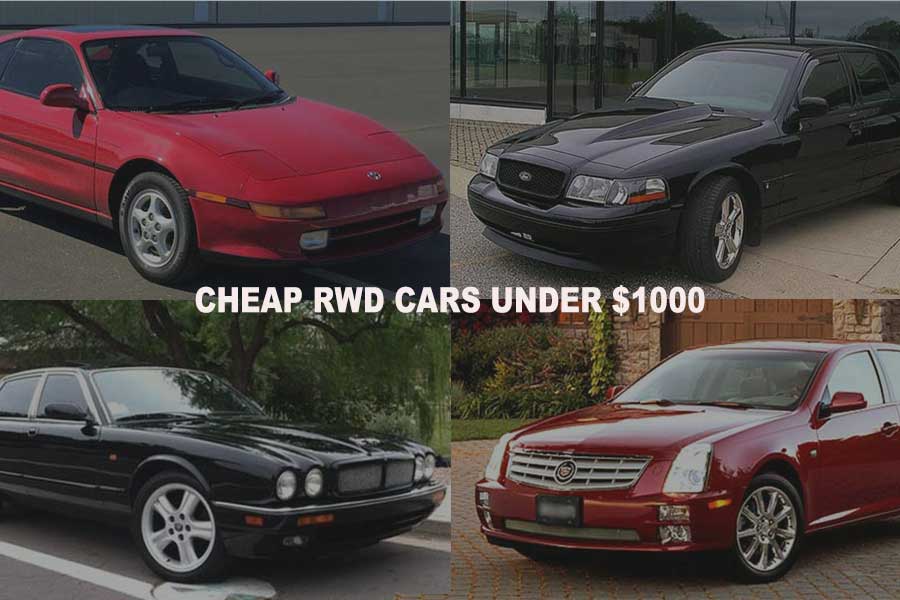 Cheap RWD Cars Under 1000