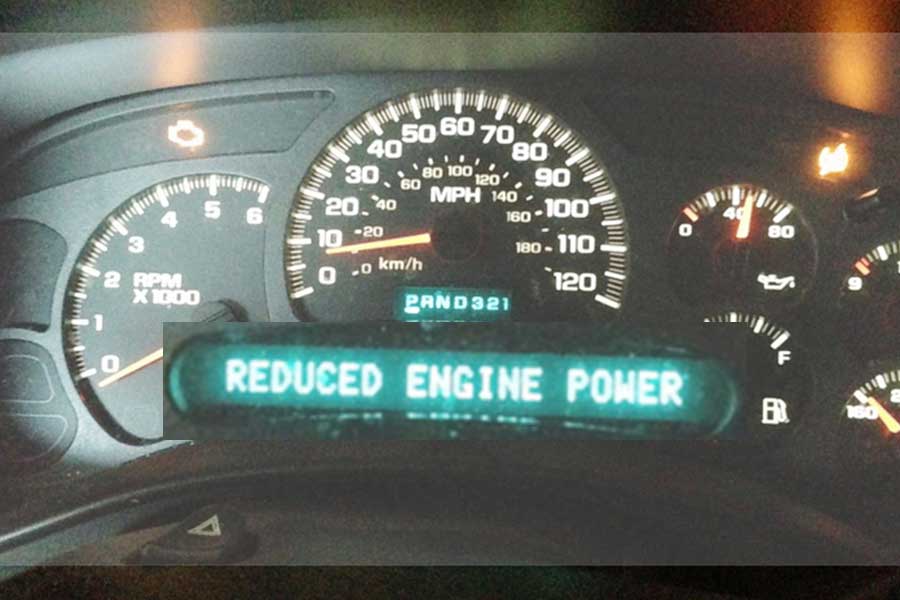 What Do Reduced Engine Power Mean