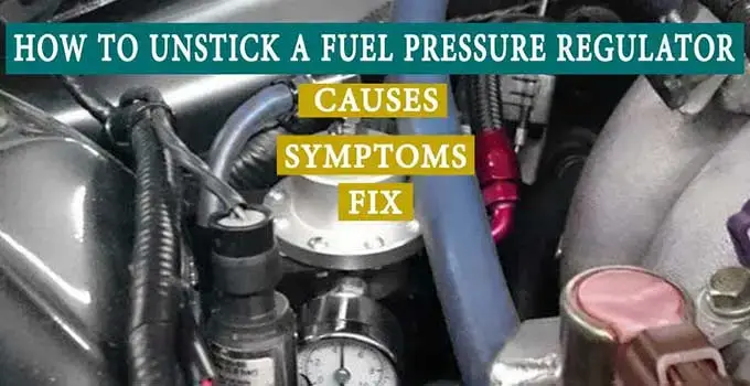 How to Unstick a Fuel Pressure Regulator 1 1