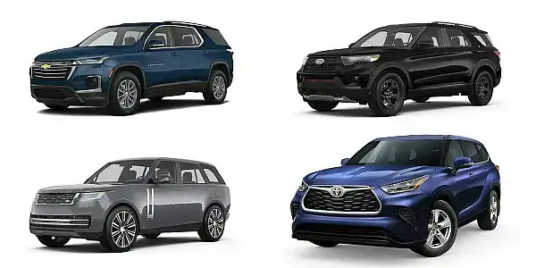 2023-2024 Crossover Vehicles with Third Row Seating